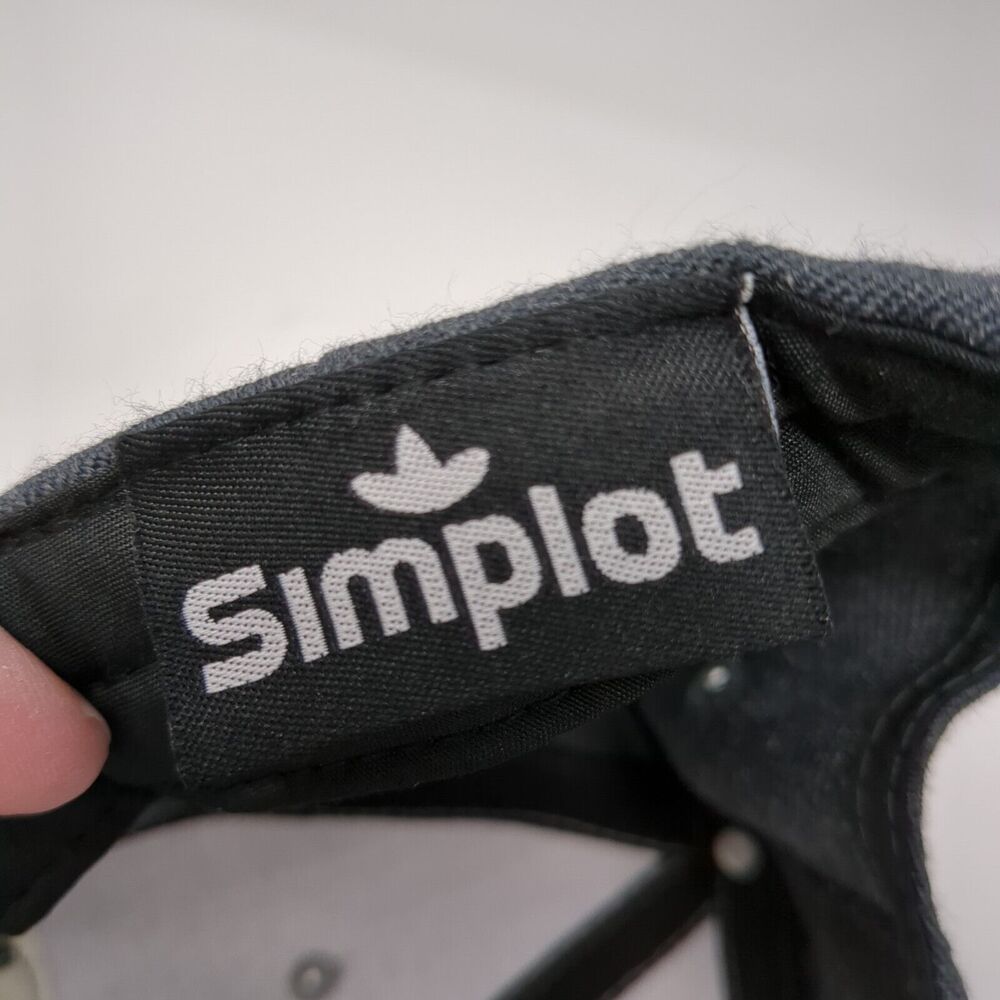 Simplot Patch Strapback Hat Gray One Size Adjusta… - image 8